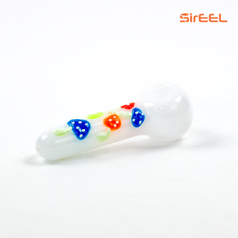 SirEEL - 5" ShroomyGlow Spoon Pipe, Assorted Colors May Vary