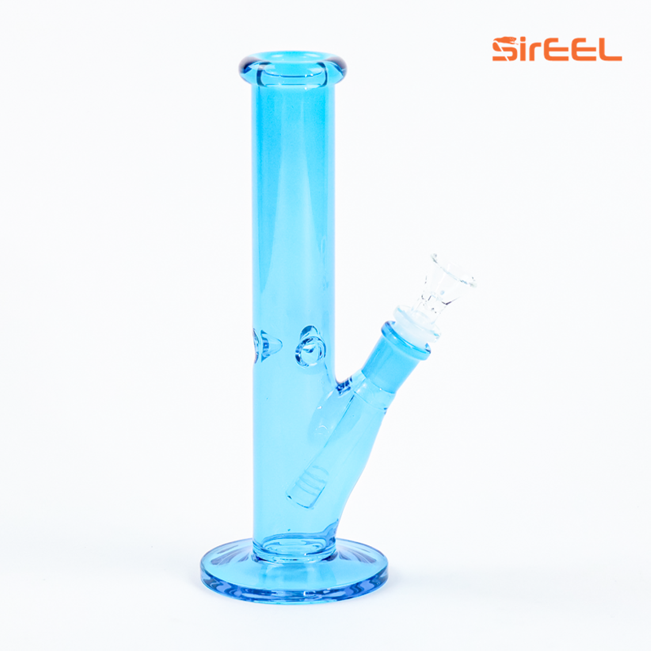 SirEEL - 10" Vibrant Neon Tube Bong with Flower Bowl, Assorted Colors May Vary