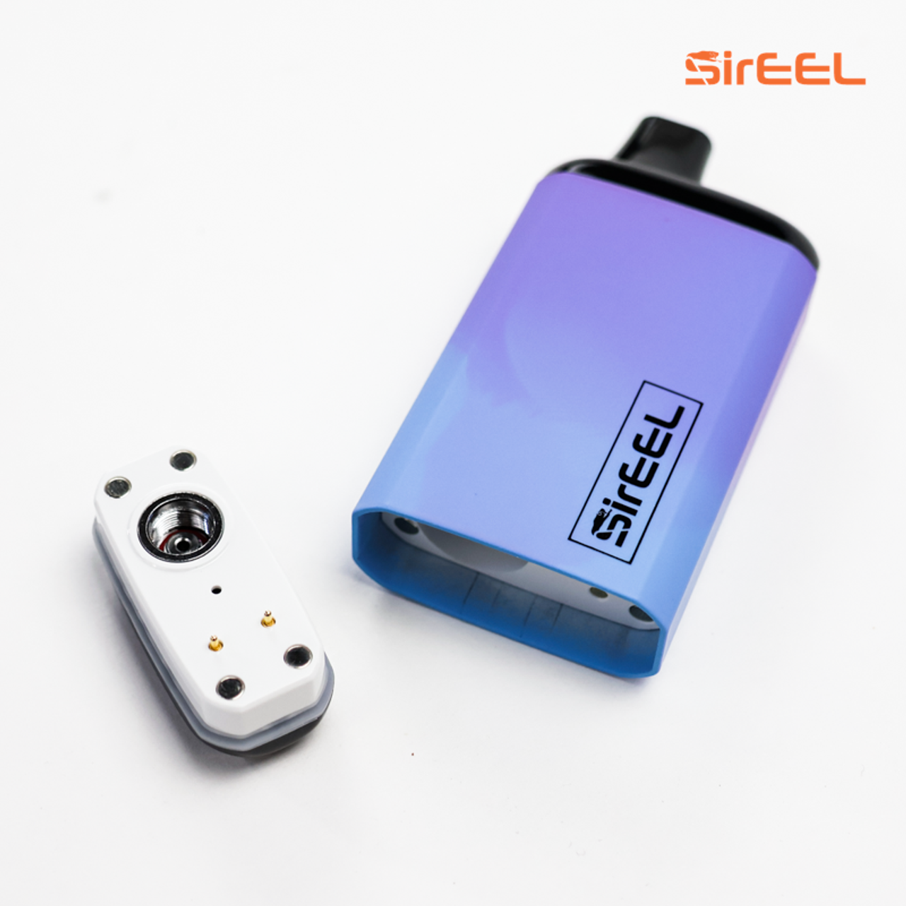 SirEEL Gas Tank 510 Unit 650mAh w/ Preheat Variable Voltage Battery | Purple to Blue | 10 Units