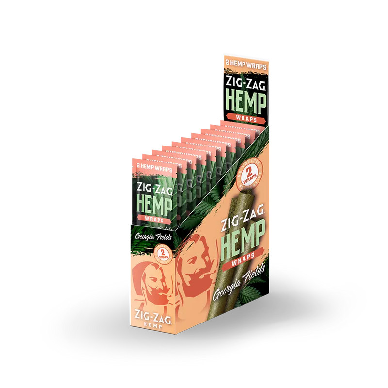 Zig-Zag - 25ct Hemp Wraps, Georgia Fields 2pk