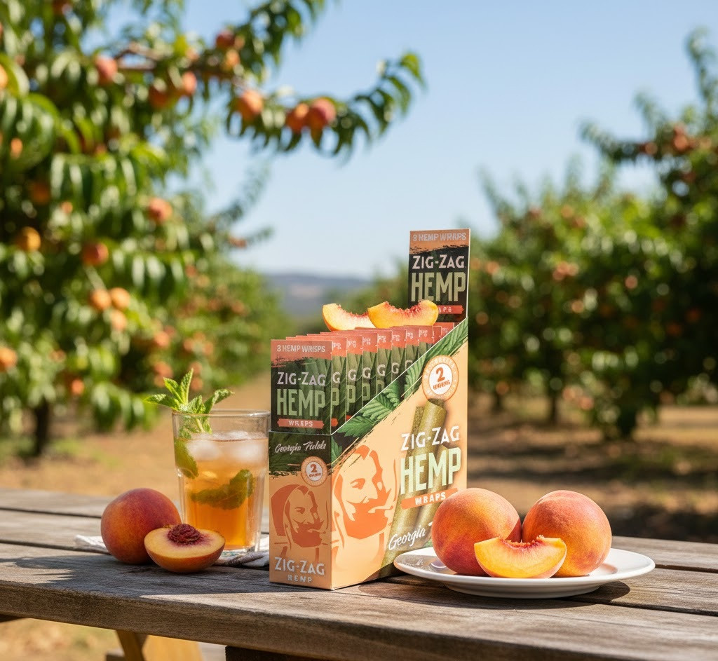 Zig-Zag - 25ct Hemp Wraps, Georgia Fields 2pk