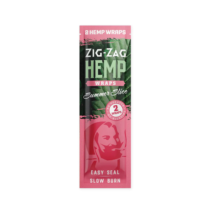 Zig-Zag - 25pk Hemp Wraps, Summer Slice 2ct