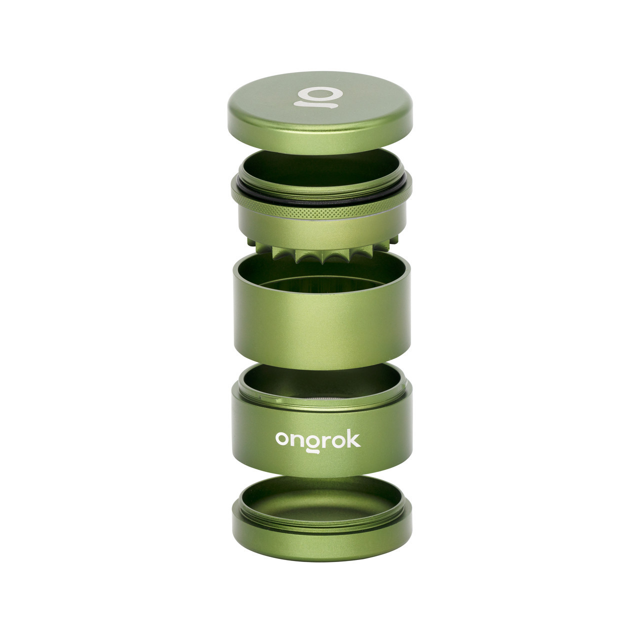 ONGROK - XL 5pc. Flower Petal Toothless Storage Grinder, Assorted Colors