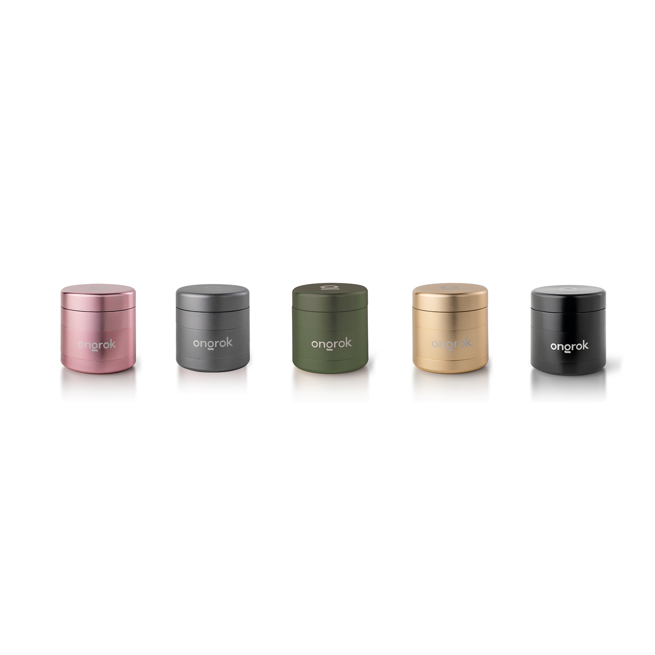 ONGROK - 4pc. Premium EZ Grinder, 63mm, Assorted Colors ONGROK - 4pc. Premium EZ Grinder, 63mm, Assorted Colors