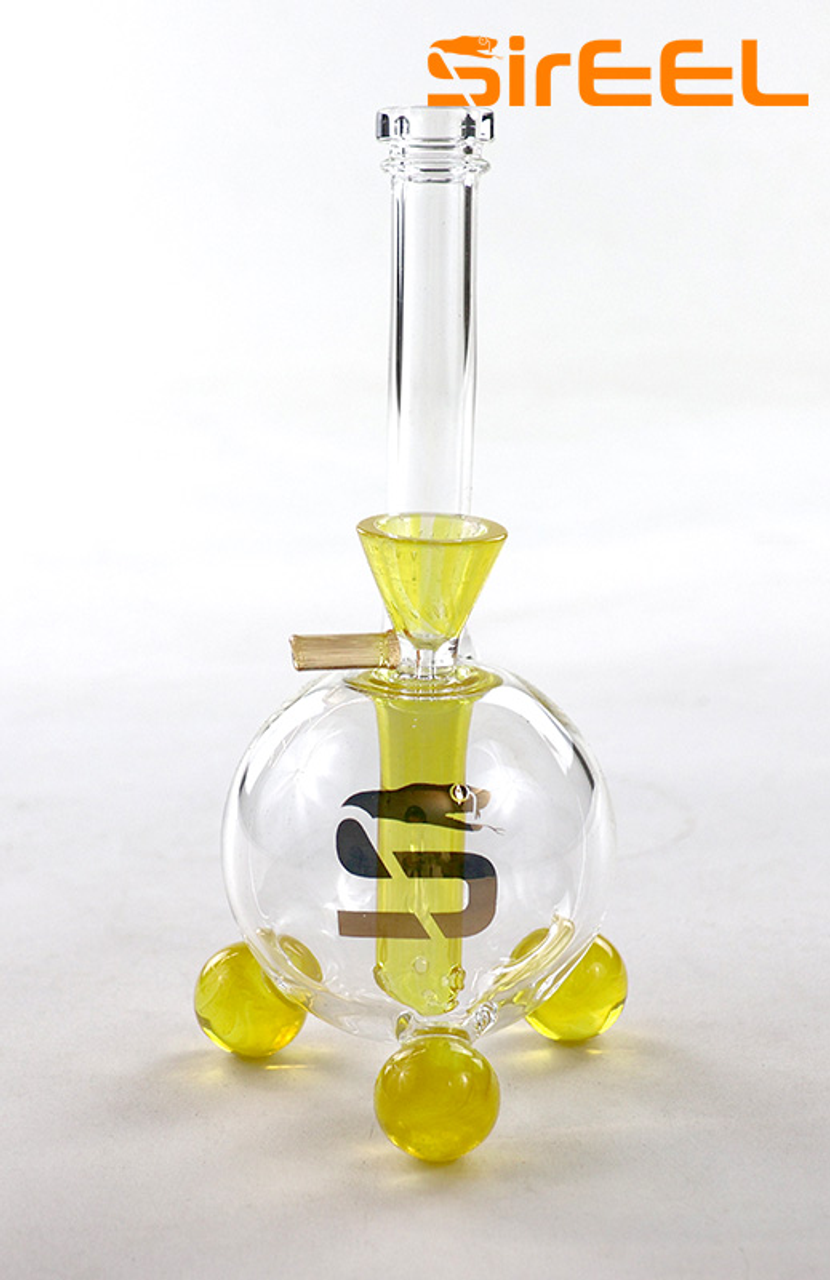 SirEEL - 7.5" Oracle Orb Mini Rig with Flower Bowl, Assorted Colors