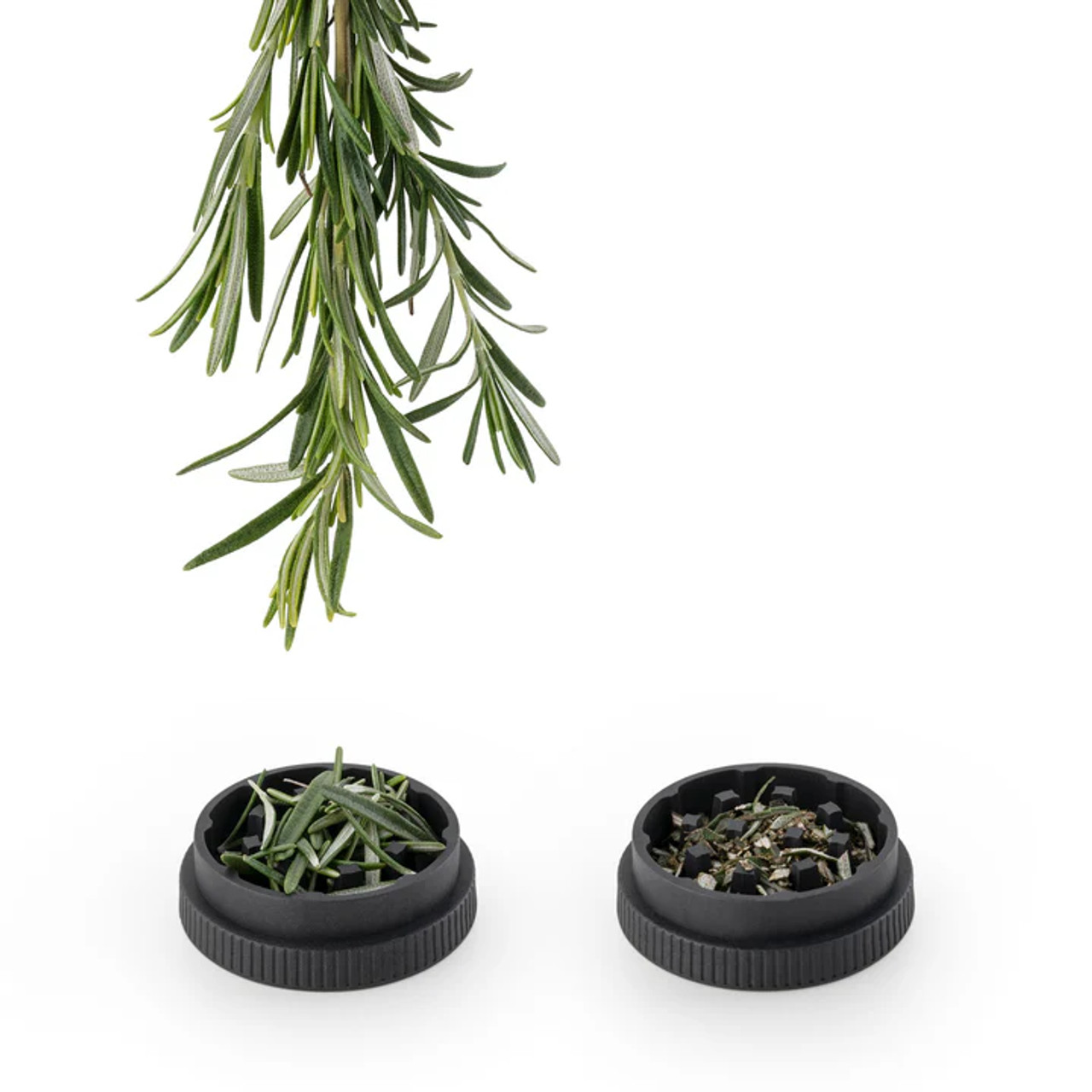 ONGROK - 2pc. Plant Based Hemp Grinder, 50mm, Black