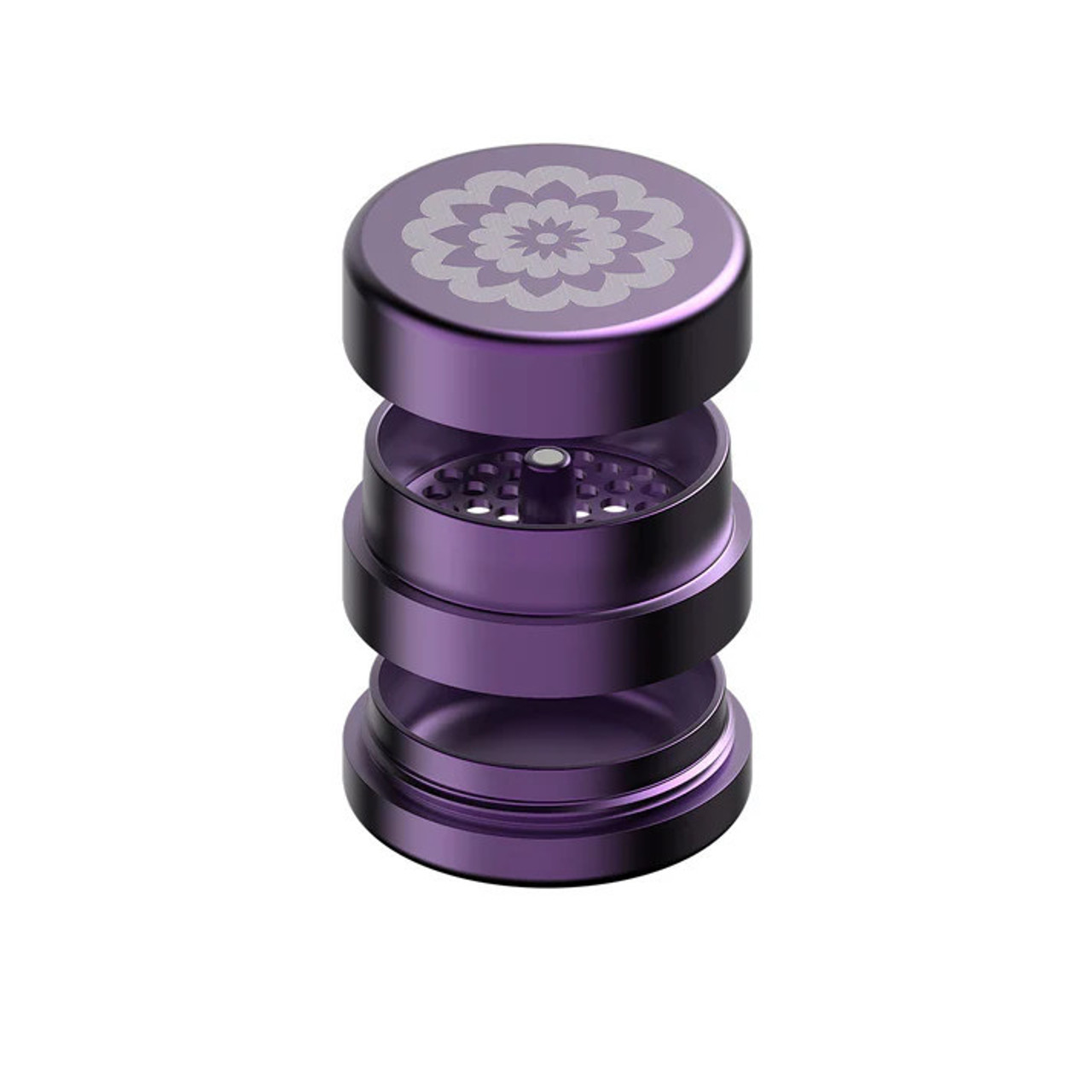 Flower Mill - Next-Gen Standard 2.5" 3-Piece Grinder, Assorted