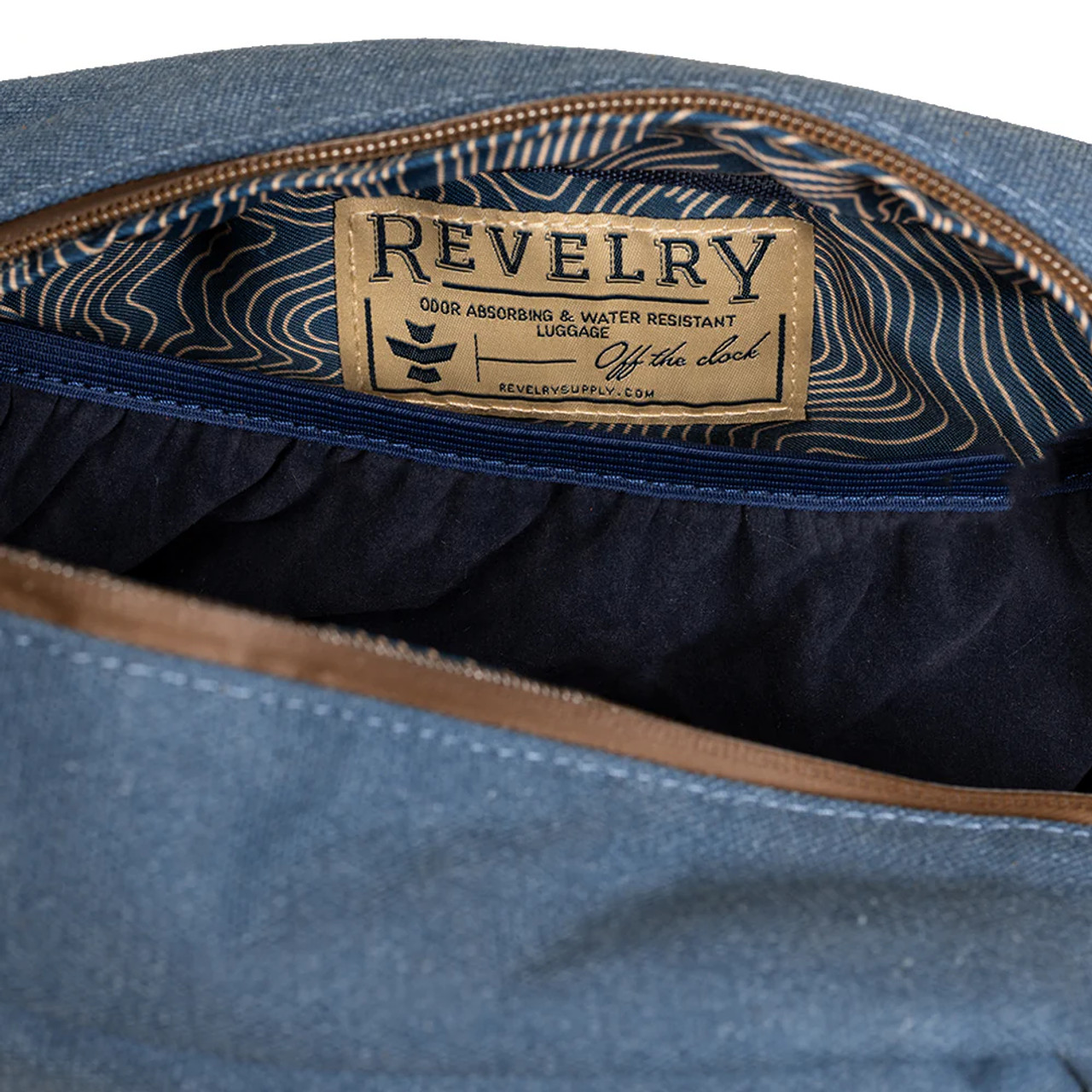 Revelry The Stowaway - Smell Proof Toiletry Kit - Marine
