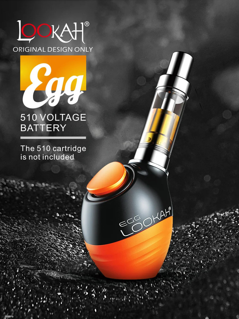 Lookah - Egg 350mAh Variable Voltage 510 Thread Battery, Assorted Colors Lookah - Egg 350mAh Variable Voltage 510 Thread Battery, Assorted Colors