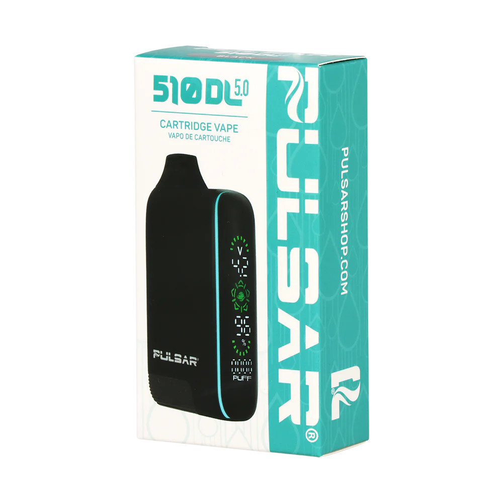 Pulsar - 8pk 510 DL 5.0 Auto Draw 1000mAh Variable Voltage Battery, Retail Display, Assorted Colors