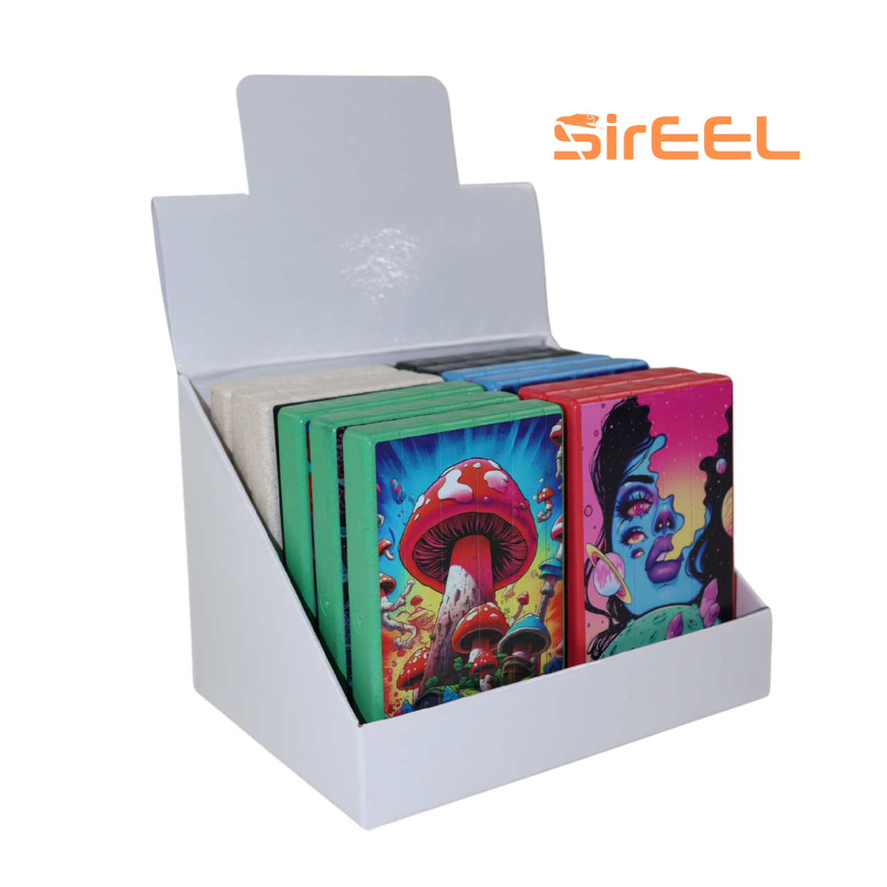 SirEEL - 12pk Joint Relief Case Retail Display, Assorted Colors May Vary