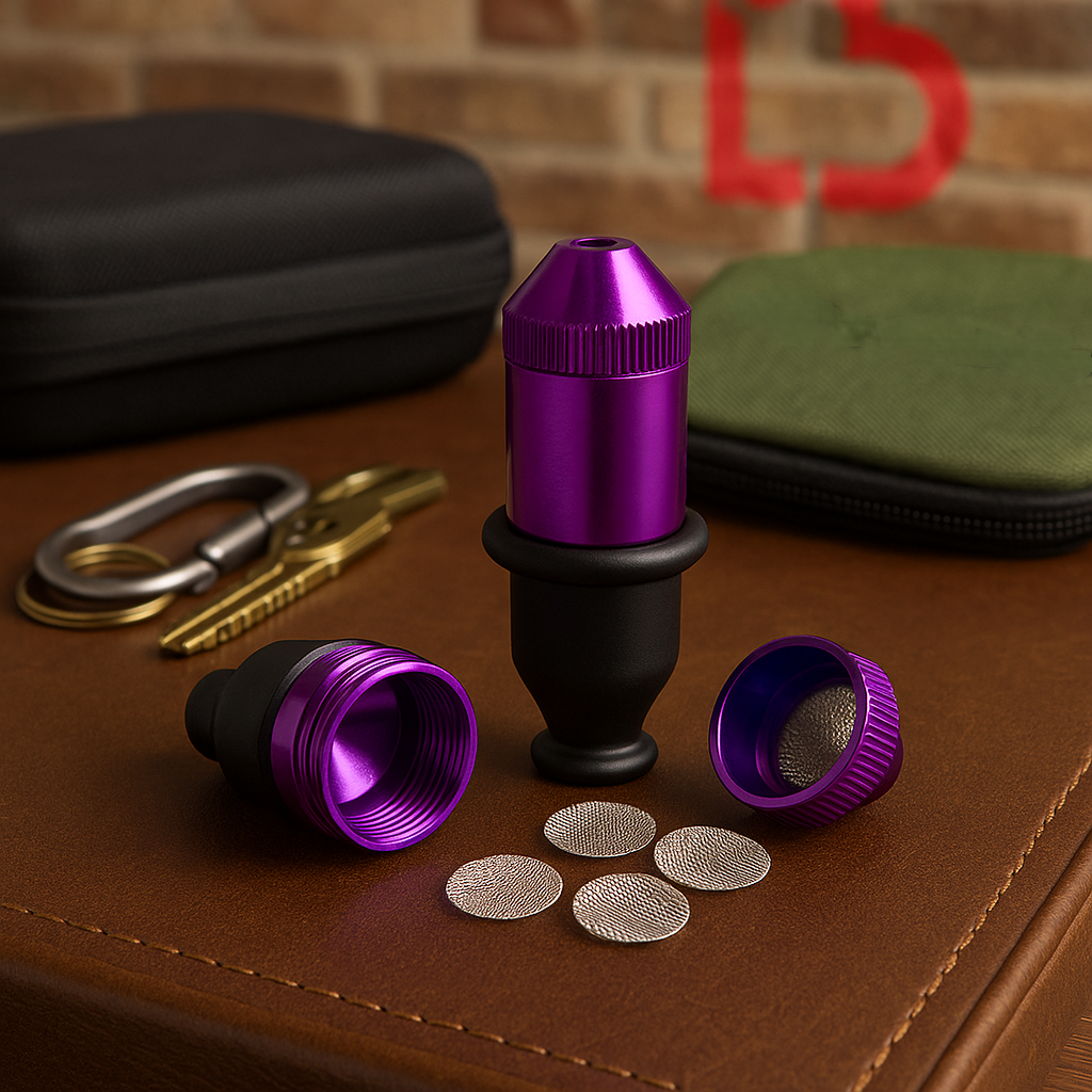 SirEEL - 2.5” Token Bullet Pipe, Assorted Colors May Vary (Generated with AI which can make mistakes)