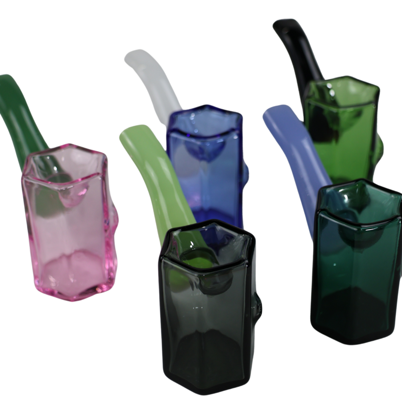 SirEEL - 3.5" Hex Appeal Cobb Pipe, Assorted Colors May Vary