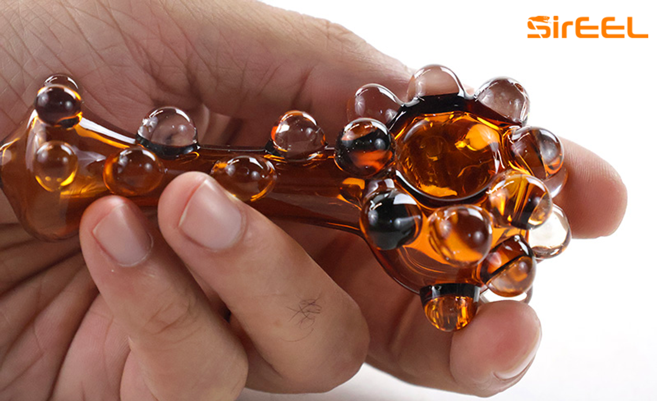 SirEEL - 4” Marble Madness Jr. Pipe, Assorted Colors May Vary