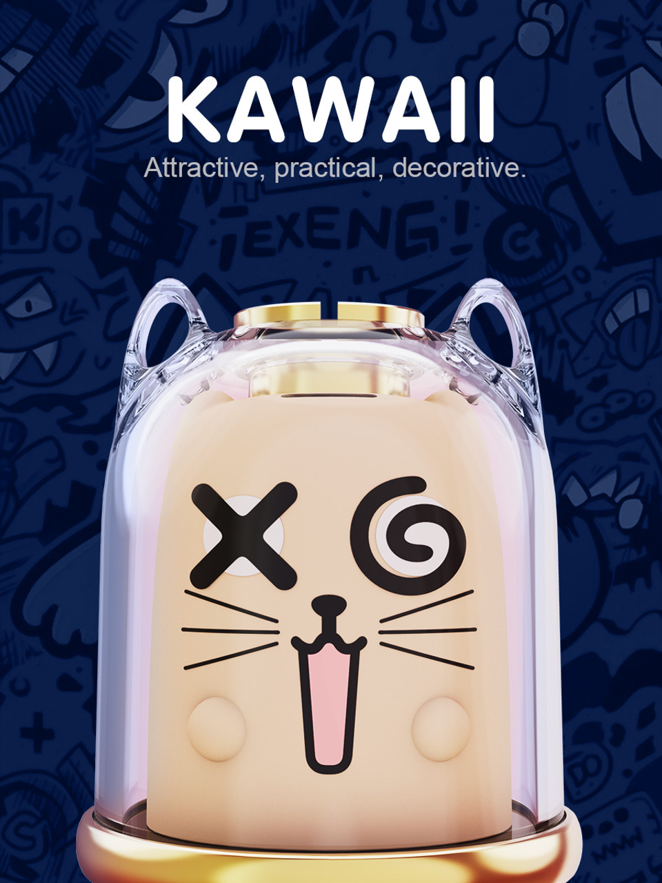 Lookah - Cat 750mAh Variable Voltage 510 Thread Battery Lookah - Cat 750mAh Variable Voltage 510 Thread Battery