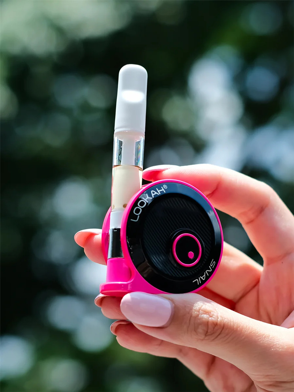 Lookah - Snail 2.0 350mAh Variable Voltage Battery, Pink Lookah - Snail 2.0 350mAh Variable Voltage Battery, Pink