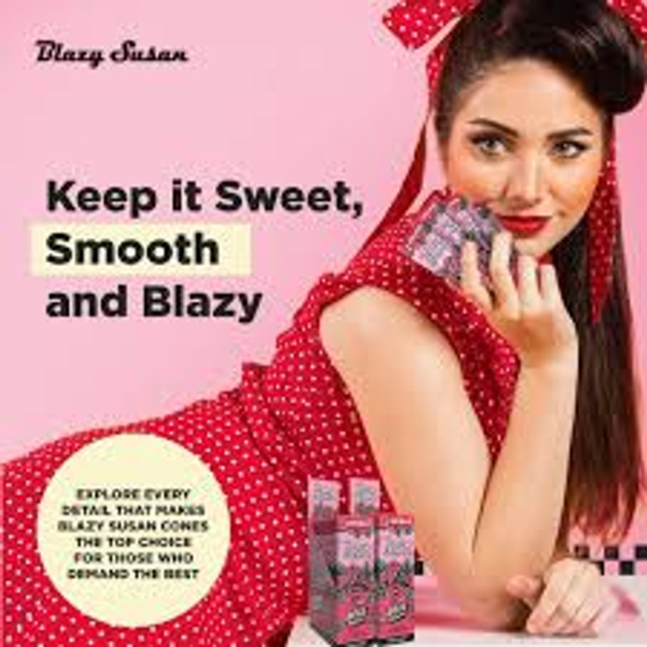 Blazy Susan - 10pk Rose Cones, Retail Display, 2pc
