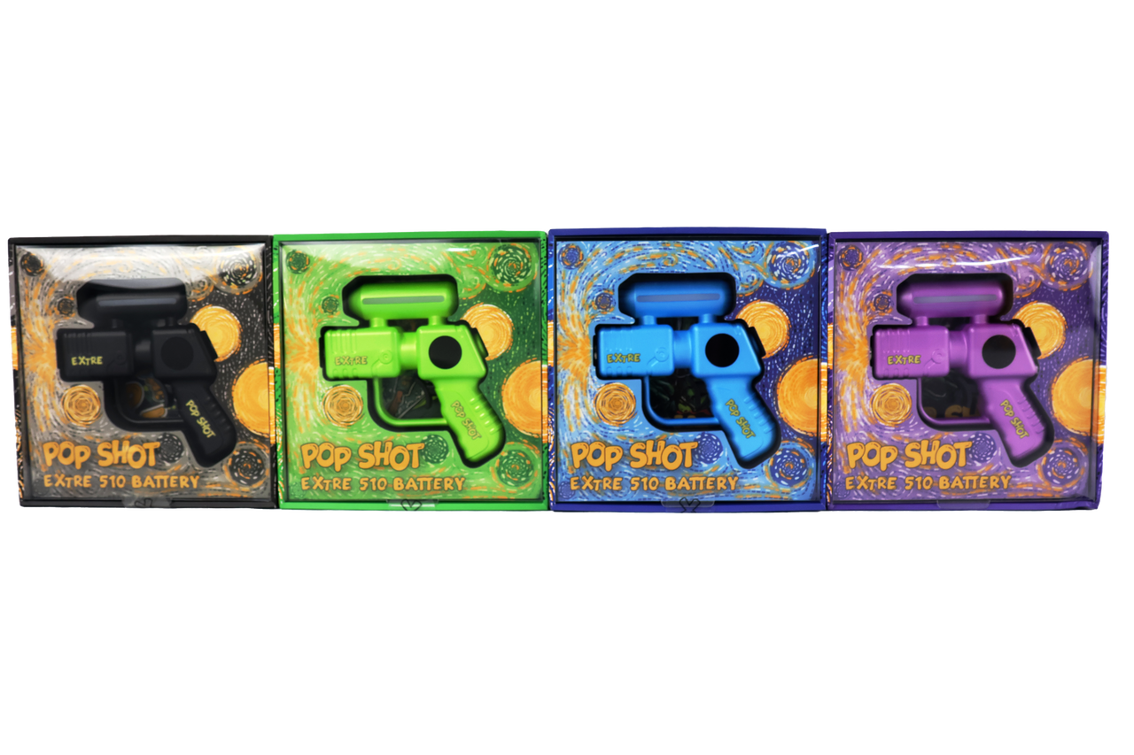 EXTRE - Pop Shot 500mAh Variable Voltage Battery, Assorted Colors May Vary