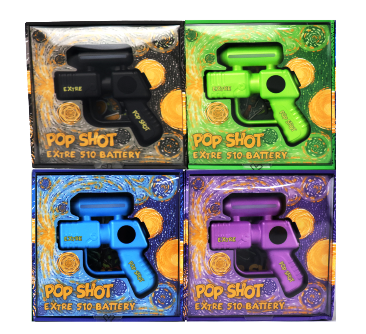 EXTRE - Pop Shot 500mAh Variable Voltage Battery, Assorted Colors May Vary