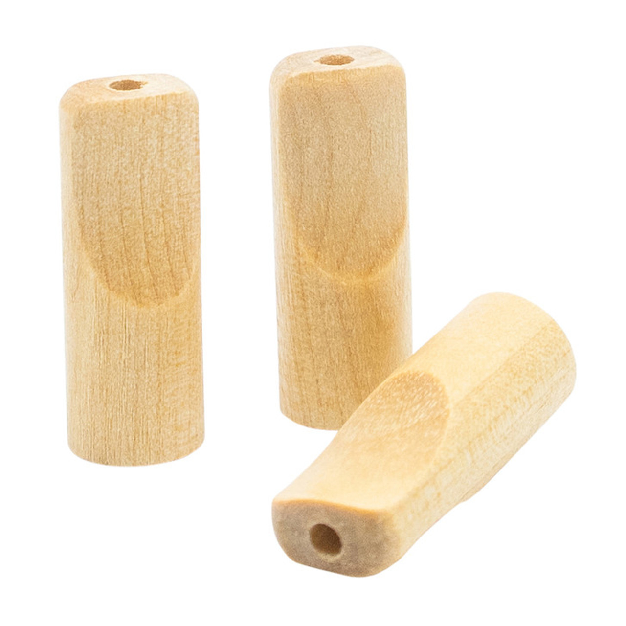 DaySavers - 20pk 11mm Natural Wood Filter Tips, 3ct, Retail Display