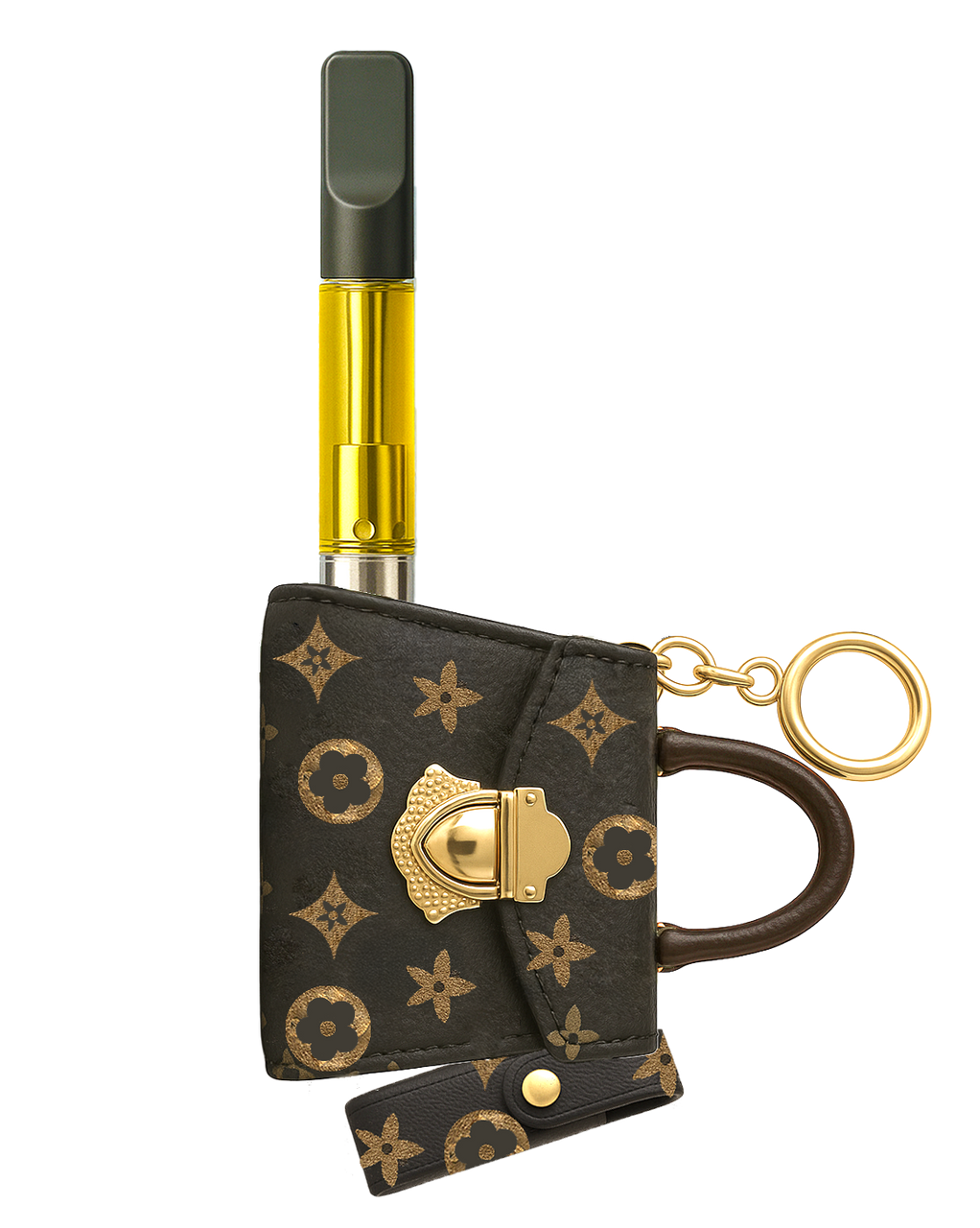 SMYLE Labs - Pursejamin Variable Voltage 510 Thread Battery, Black Flower