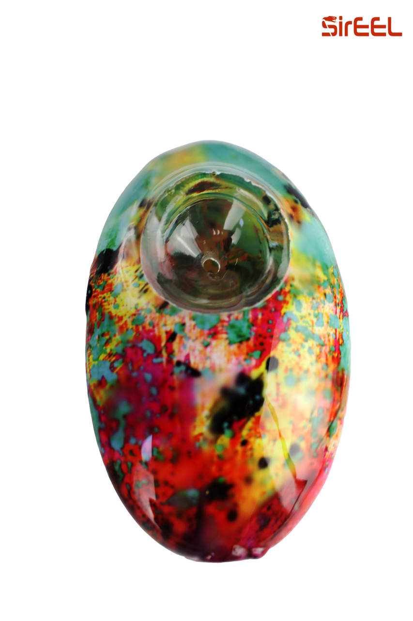 SirEEL - 3.3" MirageStone Pebble Hand Pipe, Assorted Colors May Vary