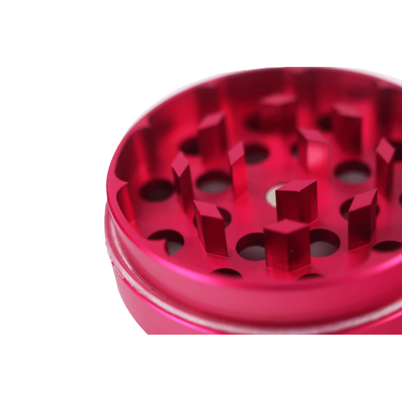 ZAZA - 2.5"(63mm) 4-Piece Window Grinder, Pink