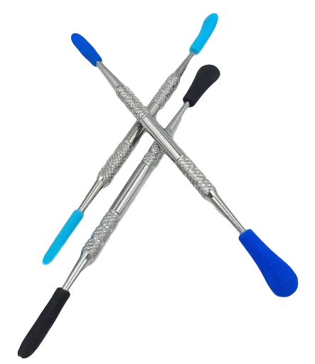 SirEEL - 30pk Metal Dabber with Silicone Tips, Large, 120mm, Assorted Colors May Vary, Retail Display