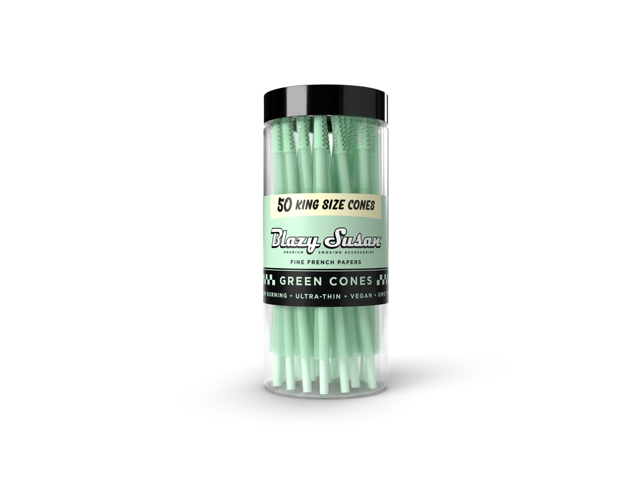 Blazy Susan - 50pk Green Cones, King Size Blazy Susan - 50pk Green Cones, King Size