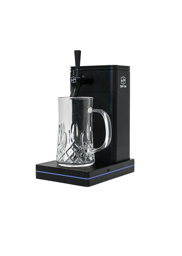 Stache - Terp Tap Dual 510 Cart Tabletop Variable Voltage Battery, Black/Black