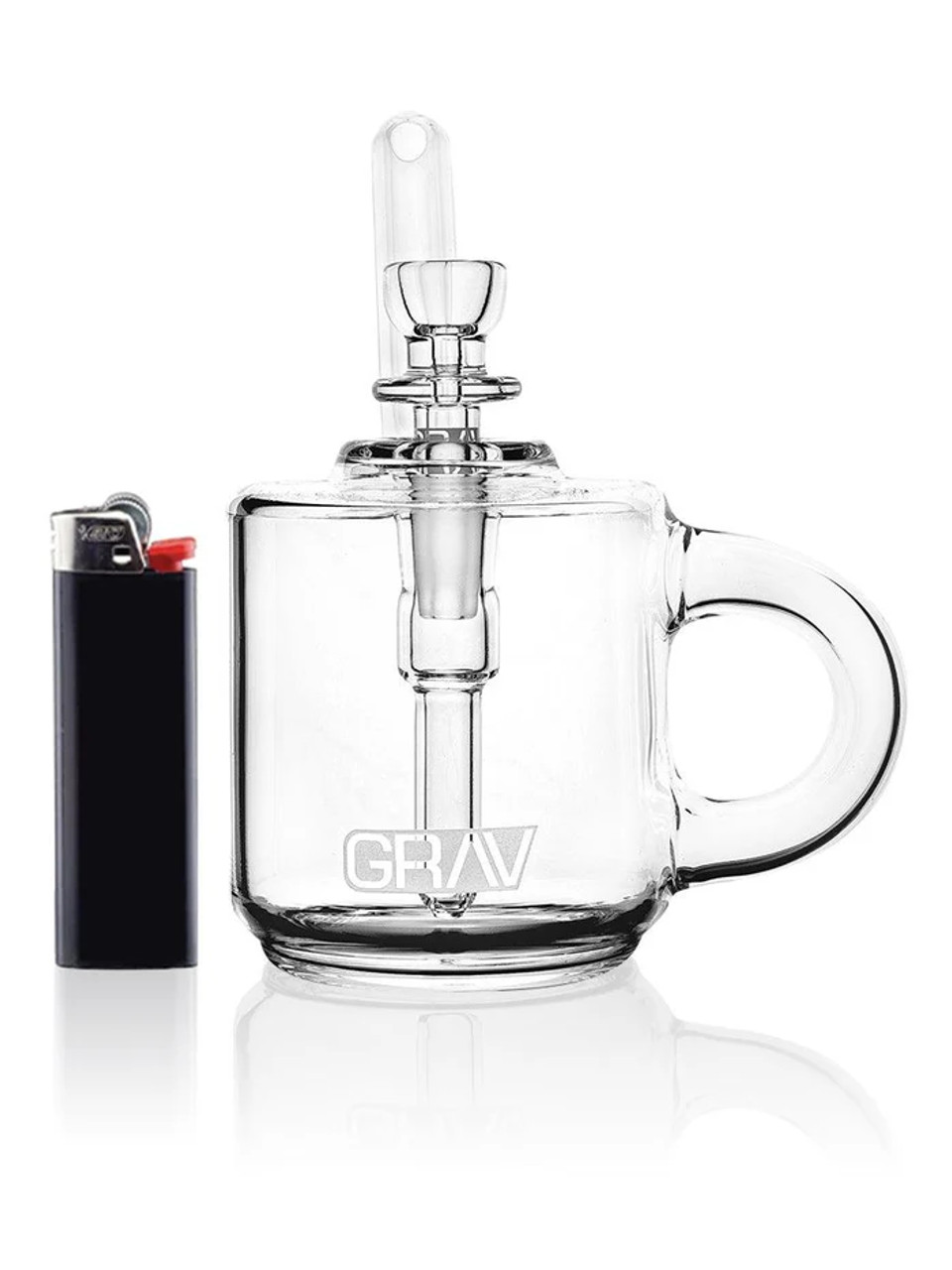 GRAV - Coffee Mug Pocket Bubbler, Clear