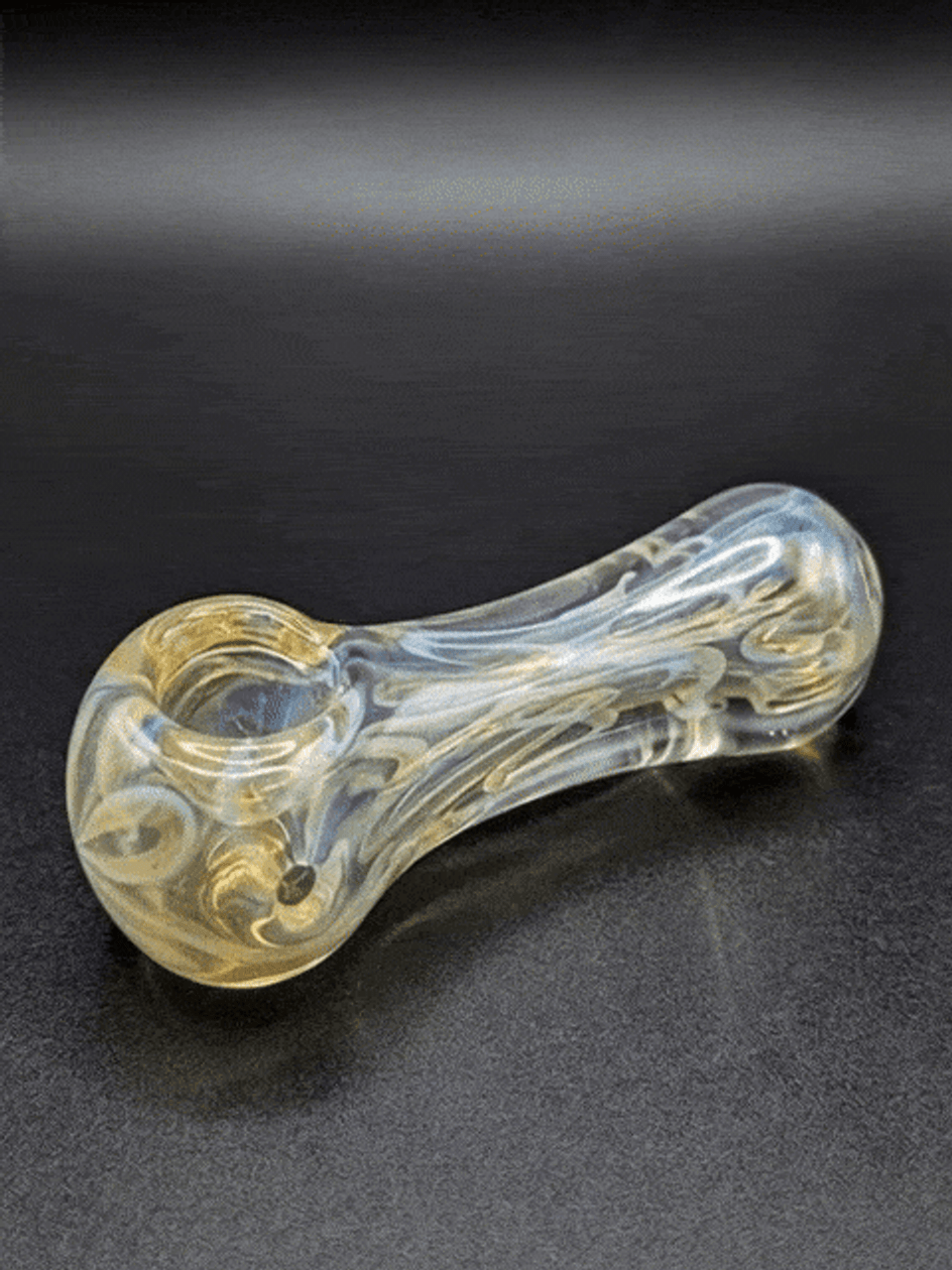 SirEEL - 4" Fumed Spoon Pipe, Assorted Colors May Vary (Generated with AI which can make mistakes)