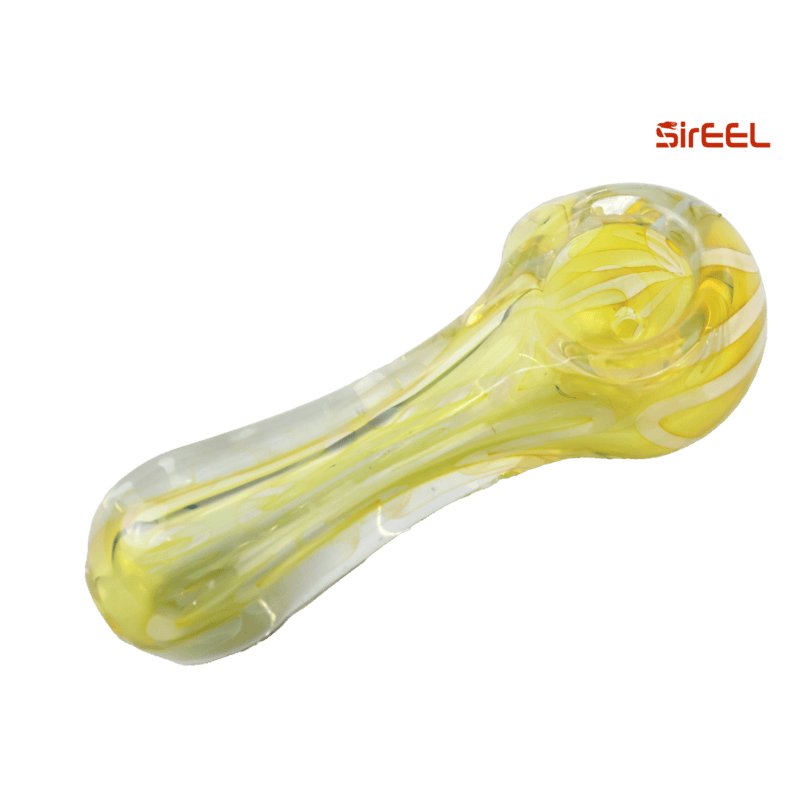 SirEEL - 4" Fumed Spoon Pipe, Assorted Colors May Vary