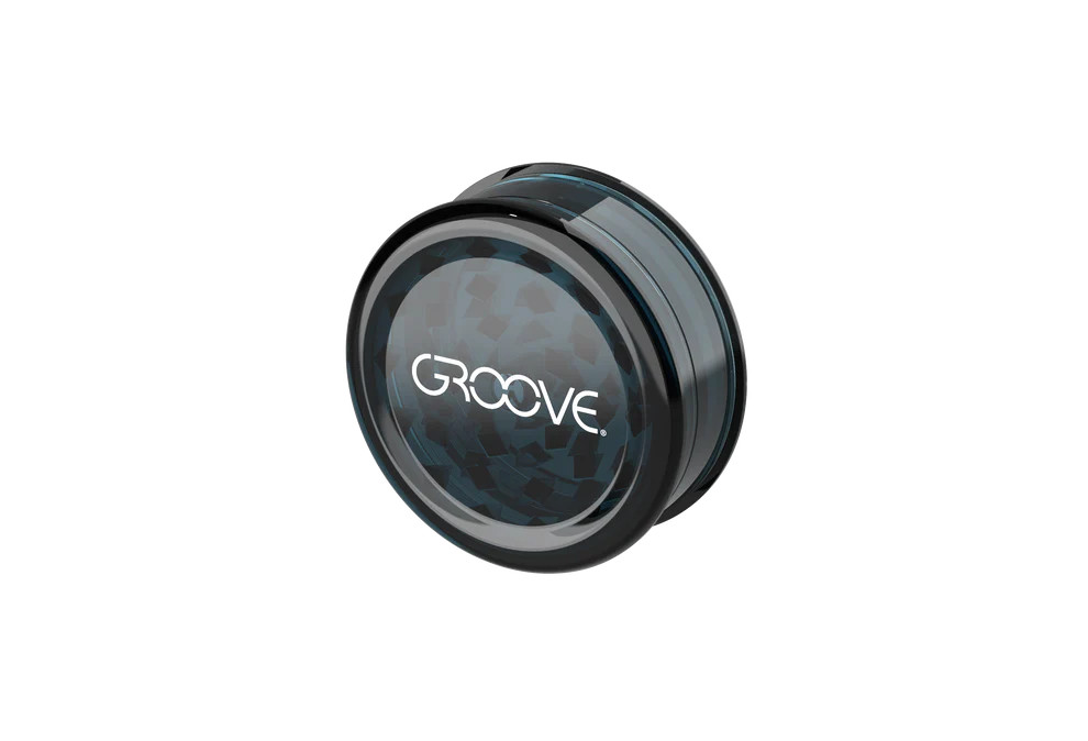 GROOVE - 12pk Acrylic 55mm 3-Piece Grinder, Assorted Colors May Vary, Retail Display