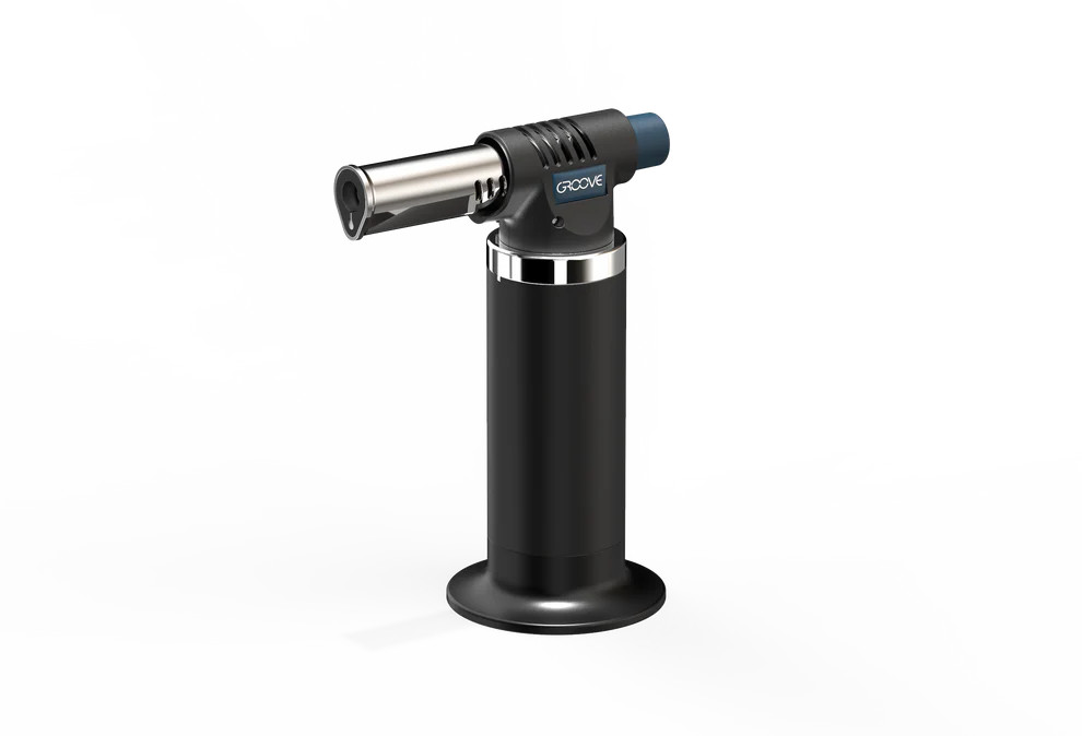 GROOVE - High Margin NO HAZMAT Surcharge, SPARK Torch with Flame Lock, Assorted Colors May Vary