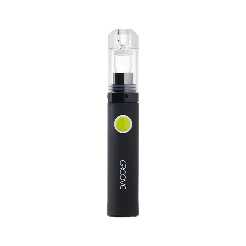 GROOVE - CARA Plus Variable Voltage Concentrate Pen with Coil-less Quartz Cup, Black