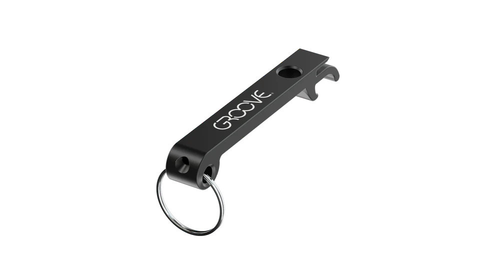 GROOVE - HI-POP Bottle Opener Pipe, Assorted Colors May Vary