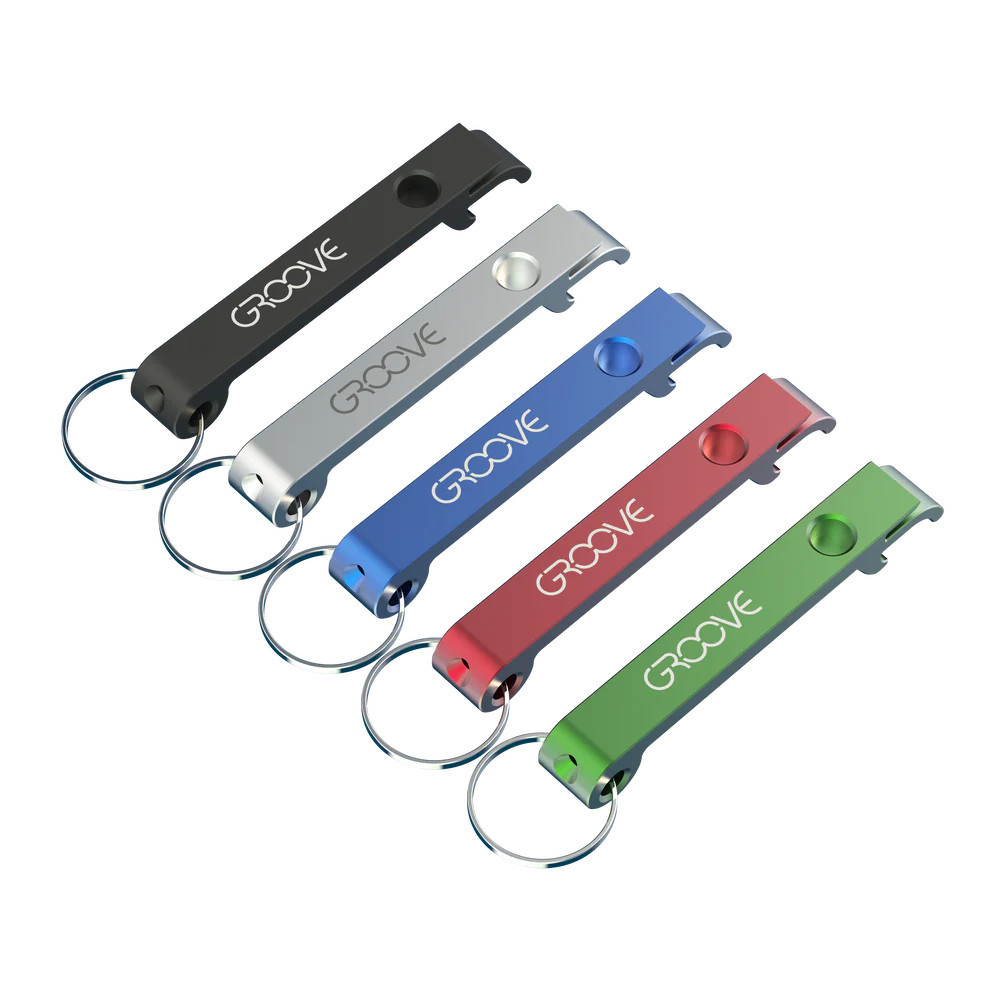 GROOVE - HI-POP Bottle Opener Pipe, Assorted Colors May Vary