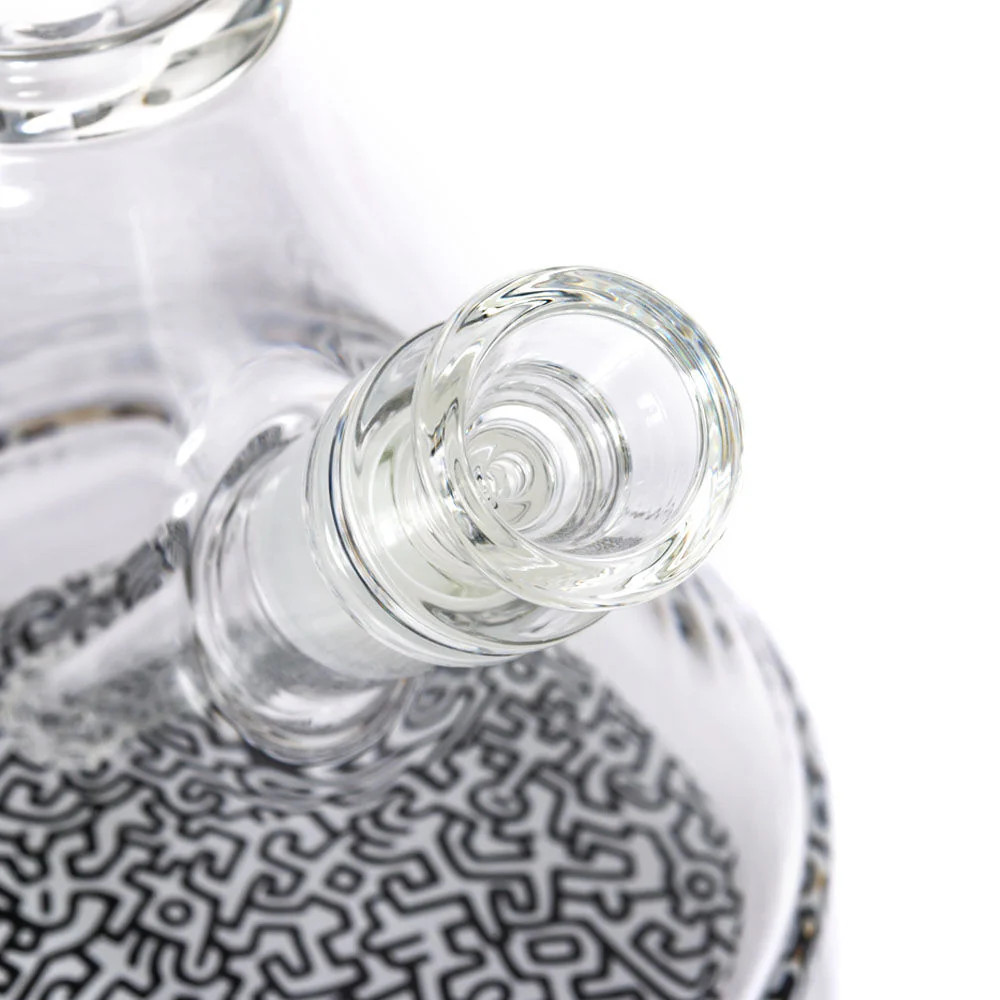 K. Haring - 12" Water Pipe with Bowl, Assorted Colors May Vary