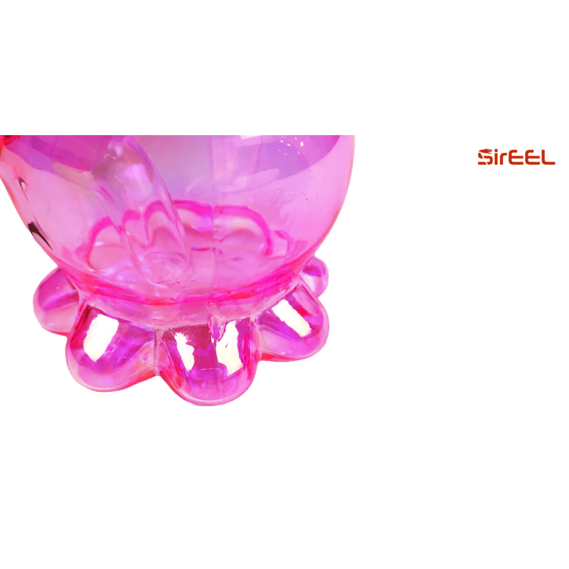 SirEEL - 4" OctoBuddy Dab Rig with Banger, Assorted Colors May Vary