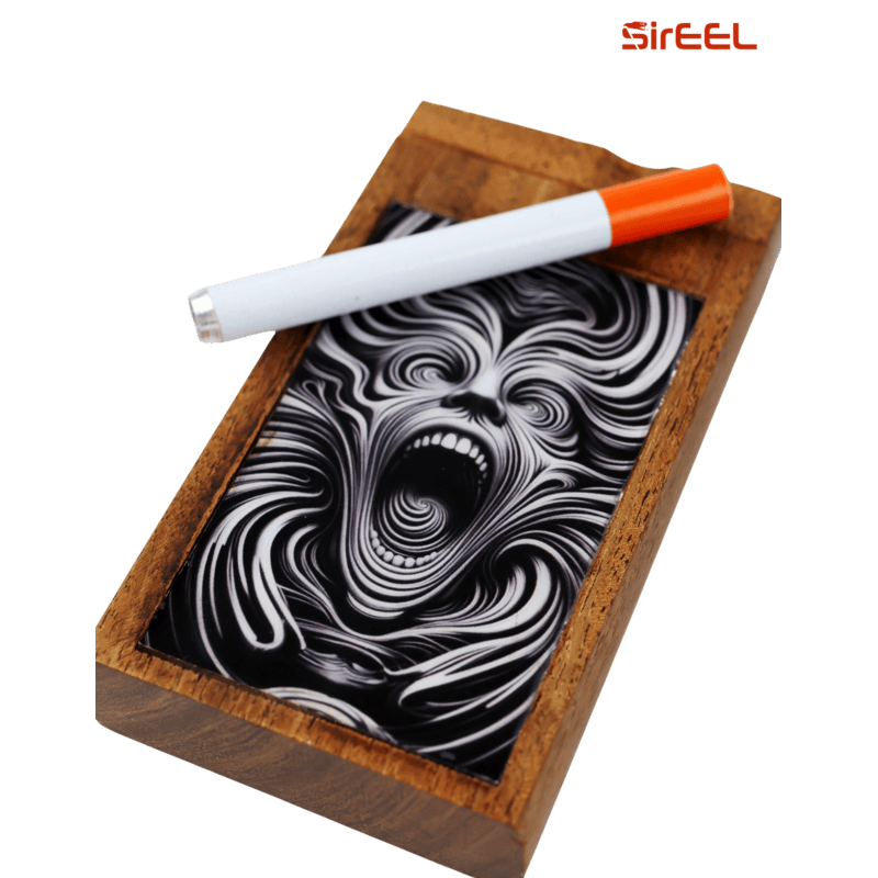 SirEEL - 4" Static Trip Dugout One Hitter, Assorted Colors May Vary