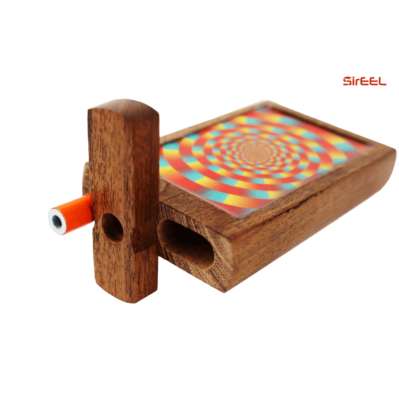 SirEEL - 4" Static Trip Dugout One Hitter, Assorted Colors May Vary