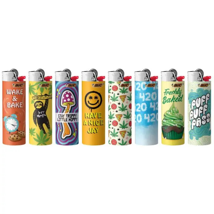 BIC - Maxi Special Edition Counterculture 2 Cloud 9 Lighter, 50 Pk, Retail Display