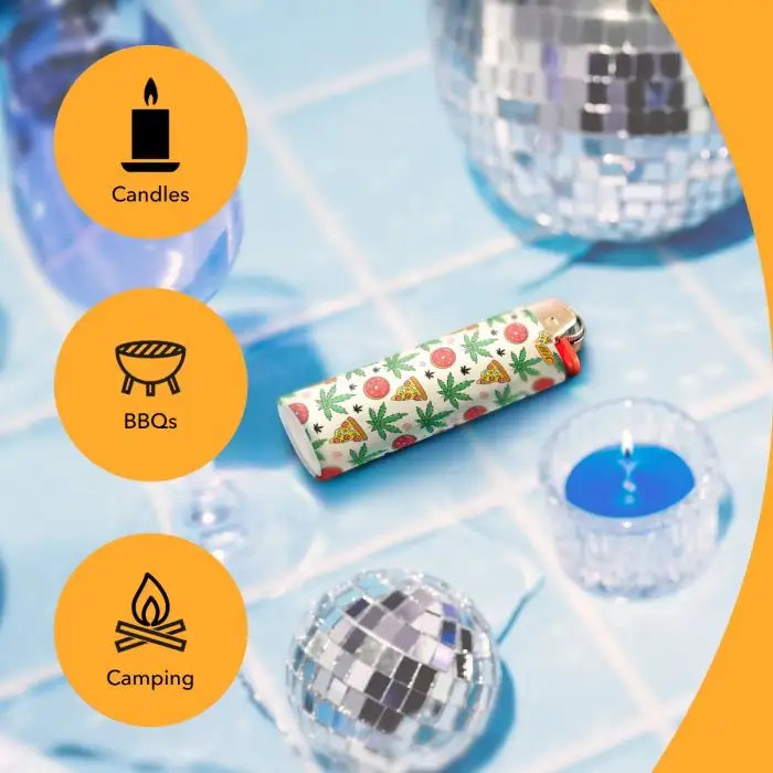 BIC - Maxi Special Edition Counterculture 2 Cloud 9 Lighter, 50 Pk, Retail Display