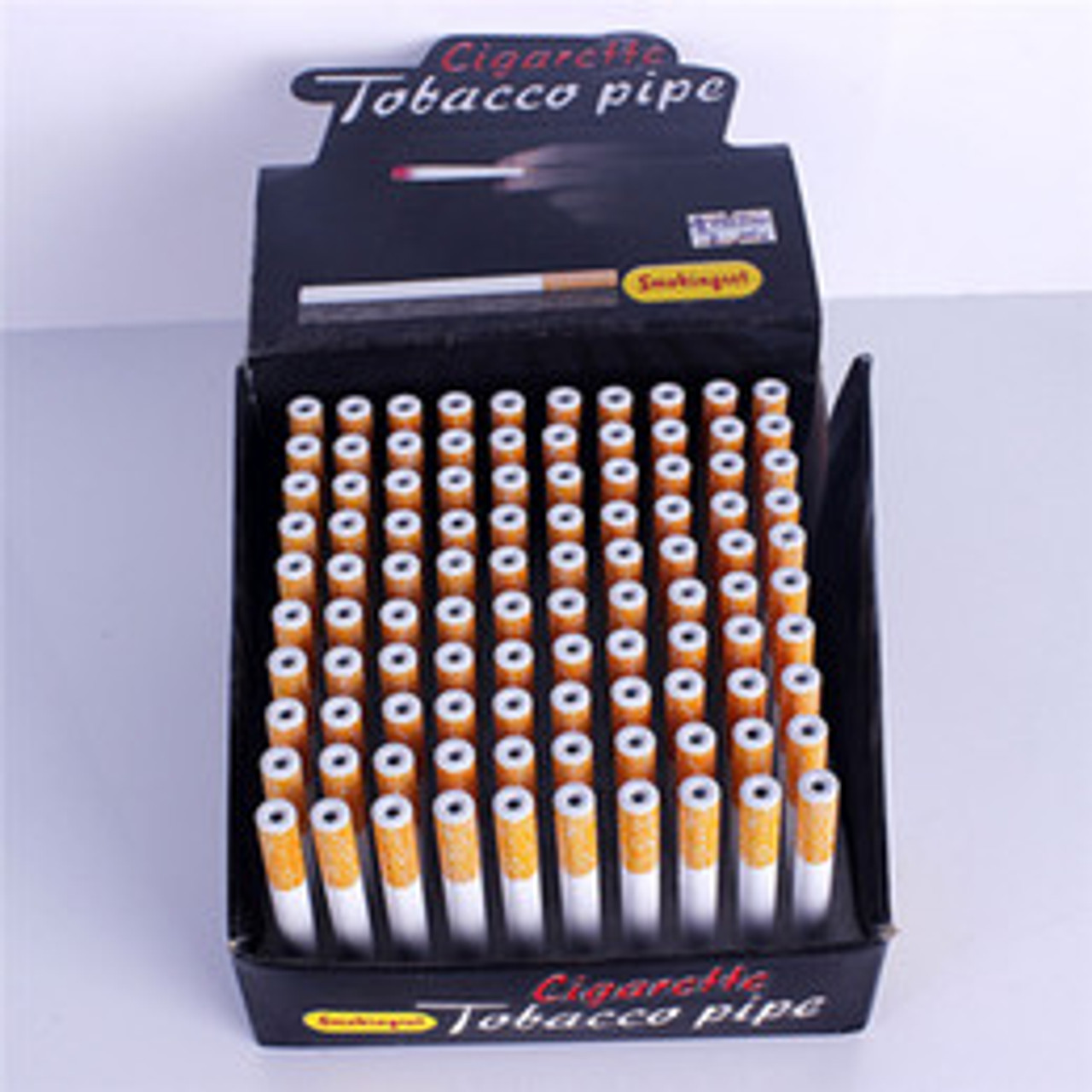 Cigarette Style 3 inch One Hitter 100 Pack Retail Display