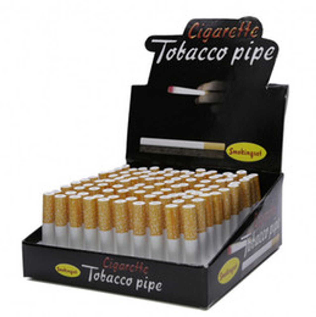 Cigarette Style 3 inch One Hitter 100 Pack Retail Display