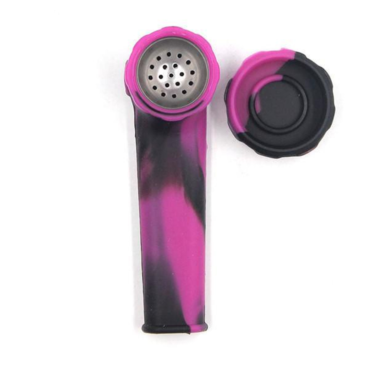 LuvBuds - Little Compact Silicone Hand Pipes, Assorted Colors May Vary