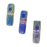 3.5" Oasis Double Glass Cube Hand Pipe | Assorted Colors/Styles