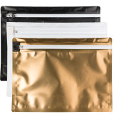 Custom Child-Resistant Push & Slide Exit Bags Custom Child-Resistant Push & Slide Exit Bags
