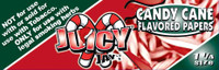 JUICY JAY'S 1 1/4 inch Candy Cane 24 Booklets